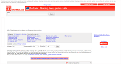 Desktop Screenshot of cleaning-garden-services.freeadsaustralia.com