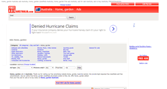 Desktop Screenshot of home-garden.freeadsaustralia.com