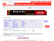 Tablet Screenshot of home-garden.freeadsaustralia.com
