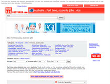 Tablet Screenshot of part-time-jobs.freeadsaustralia.com