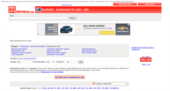 Desktop Screenshot of businesses-for-sale.freeadsaustralia.com