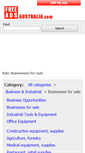 Mobile Screenshot of businesses-for-sale.freeadsaustralia.com