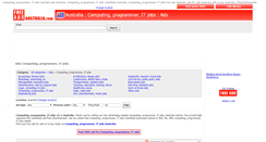 Desktop Screenshot of it-jobs.freeadsaustralia.com