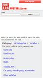Mobile Screenshot of cars-parts-accessories.freeadsaustralia.com
