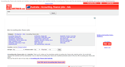 Desktop Screenshot of finance-jobs.freeadsaustralia.com