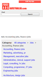 Mobile Screenshot of finance-jobs.freeadsaustralia.com