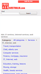 Mobile Screenshot of it-internet-web-services.freeadsaustralia.com