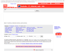 Tablet Screenshot of it-internet-web-services.freeadsaustralia.com