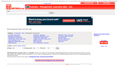 Desktop Screenshot of management-jobs.freeadsaustralia.com
