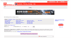 Desktop Screenshot of moving-storage-services.freeadsaustralia.com