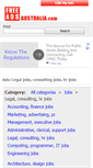 Mobile Screenshot of consulting-hr-jobs.freeadsaustralia.com