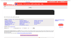 Desktop Screenshot of civil-service-jobs.freeadsaustralia.com