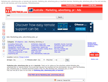 Tablet Screenshot of marketing-jobs.freeadsaustralia.com