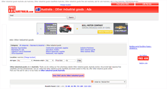 Desktop Screenshot of business-industrial-other.freeadsaustralia.com