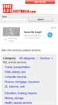 Mobile Screenshot of pet-animal-services.freeadsaustralia.com